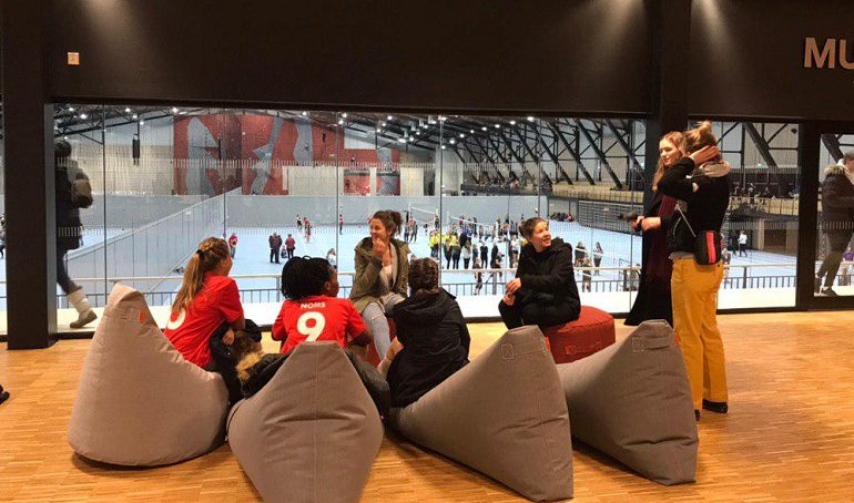 /><br />
<em>Mentor work and inclusion is managed in smaller groups when almost 4,000 young people from all over the world meet for activities and fellowship. Photo: BCC</em></p>
<p>In the main hall, an interesting theme evening is arranged for tonight. Edification is adapted for young people both in theme and language, so it is interesting and inspiring for the target group.</p>
<p>BCC works to teach all those with an interest to follow everything that Jesus teaches us. This work is therefore important for the next generation, and the youth camps are a part of this work. Young people across cultures and country borders are gathered around a common Christian faith.</p>
<p>We look forward to telling more about the youth camp, the evening events and the activities here at bcc.no.</p>
<p><em><img decoding=