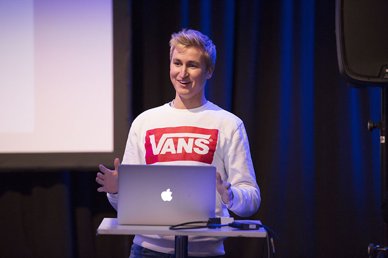 ><br><em>Friske idéer ble presentert av representanter fra de ulike gruppene. Foto: BCC</em></p>
<p><img decoding=